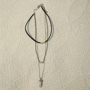 Three tiered necklace